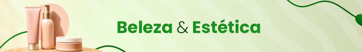 Banner da categoria beleza e estética
