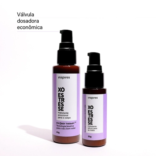 DUPLA XÔ ESTRESSE | Hidratante Sérum Mãos e Corpo - 30g e 60g
