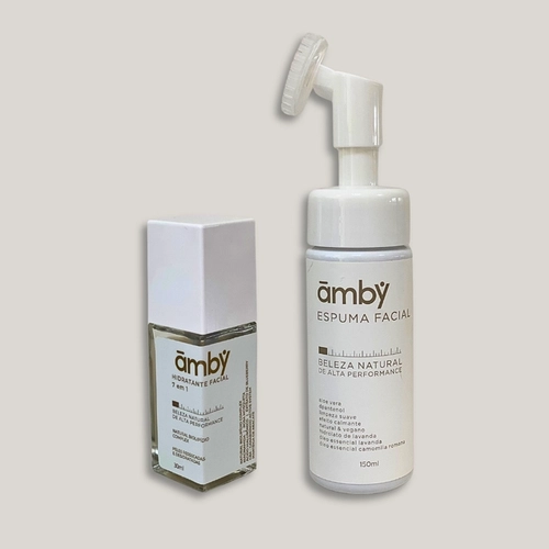 Kit Skincare peles Ressecadas e Sensíveis - Espuma de Limpeza e Hidratante Facial 7 em 1