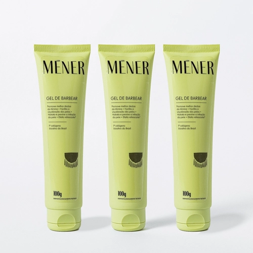 Gel de Barbear Méner 100g - Compre 3