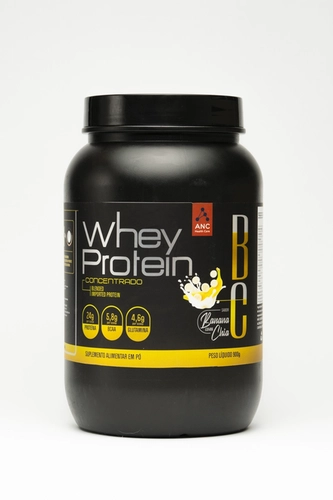 Whey Protein - Sabor Banana com chia