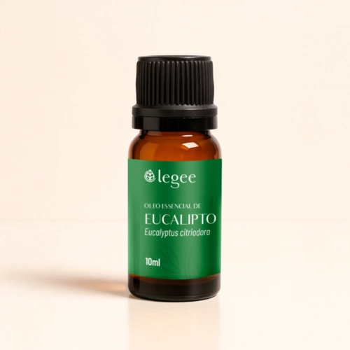 Óleo essencial de Eucalipto (Eucalyptus citriodora) ORGÂNICO NÃO CERTIFICADO - 10mL
