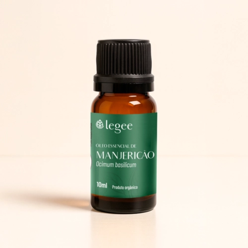 Óleo essencial de Manjericão (Ocimum basilicum Qt Linalol) ORGÂNICO - 10mL