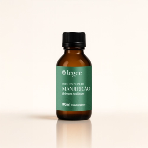 Óleo essencial de Manjericão (Ocimum basilicum Qt Linalol) ORGÂNICO - 100mL