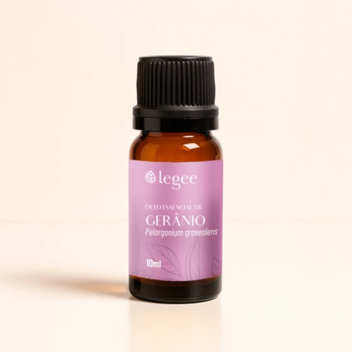 Óleo essencial de Gerânio Bourbon (Pelargonium graveolens) - 10mL