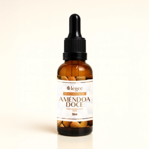Óleo vegetal de Amêndoa Doce (Prunus amygdalus dulcis) - 50mL