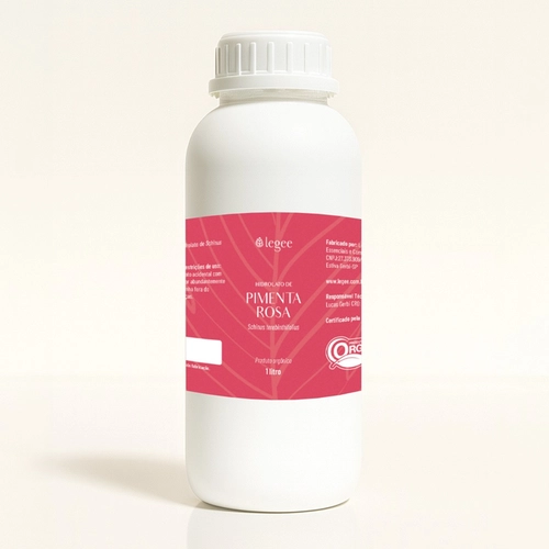 Hidrolato de Pimenta Rosa (Schinus terebinthifolius) ORGÂNICO - 1L