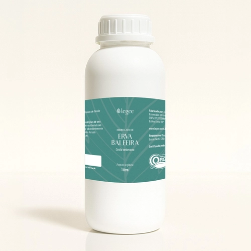 Hidrolato de Erva Baleeira (Cordia verbenacea) ORGÂNICO - 1L