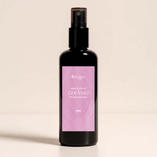 Hidrolato de Gerânio Brasil (Pelargonium graveolens) - 200mL