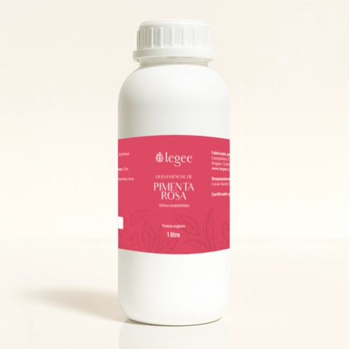 Óleo essencial de Pimenta Rosa (Schinus terebinthifolius) ORGÂNICO - 1L