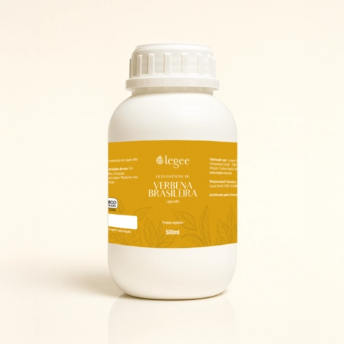 Óleo essencial de Verbena Brasileira (Lippia alba) ORGÂNICO - 500mL