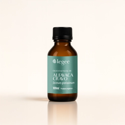 Óleo essencial de Alfavaca Cravo (Ocimum gratissimum) ORGÂNICO - 100ml
