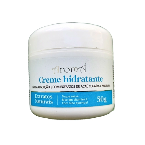 Creme Facial Hidratante de Rápida Absorção Aromá 50 g