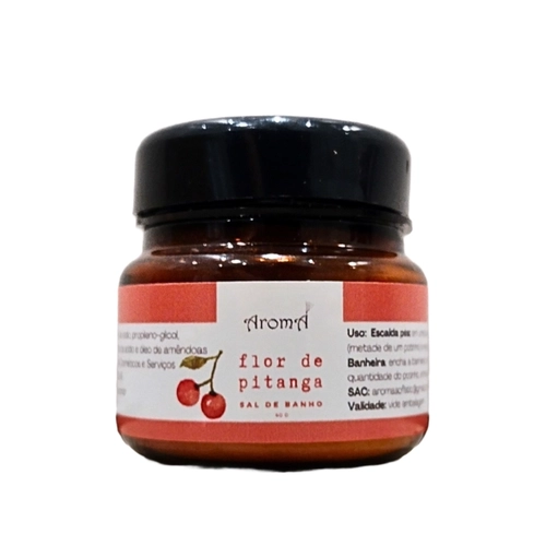 Mini Sal de Banho/Escalda Pés 40g Flor de Pitanga Aromá