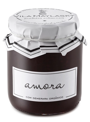 Geleia de Amora c/Açucar Demerara Orgânico