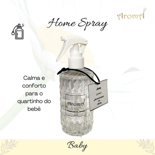 Aromatizador de Ambiente Spray Baby Aromá 250ml - Conforto e Calma