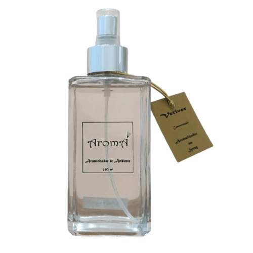 Aromatizador de Ambiente Spray Vetiver Aromá 250 ml - Concentração