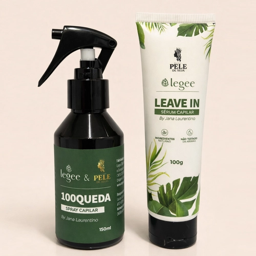 Kit Capilar com 100Queda de 150ml + Leave-In