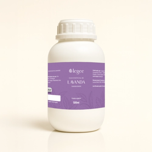 Óleo essencial de Lavanda Brasileira (Lavandula dentata) ORGÂNICO - 500mL