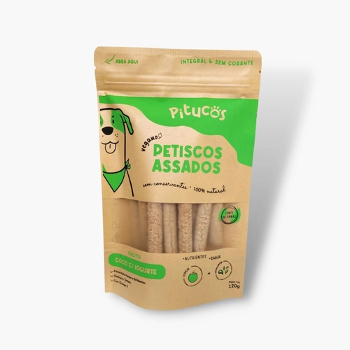 Petisco Palito de Coco com Iogurte 120g