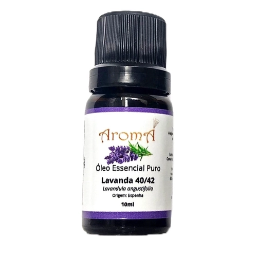 Óleo Essencial de Lavanda 40/42 Aromá 10 ml - Tranquilidade
