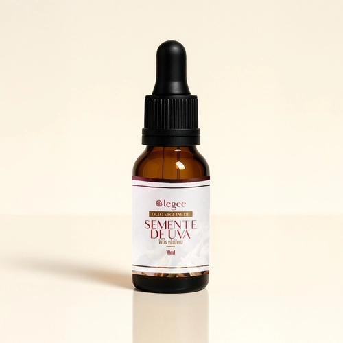 Óleo vegetal de Semente de Uva Orgânico (Vitis vinifera) - 10mL