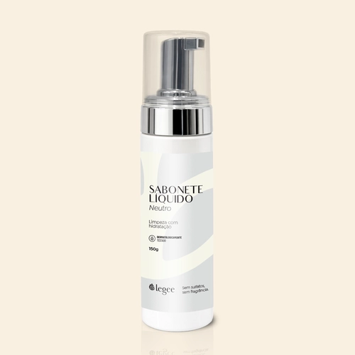 Sabonete Facial Líquido Neutro - Válvula espumadora