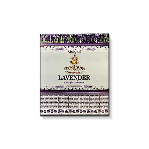 Incenso Massala Goloka Cascata - Lavanda