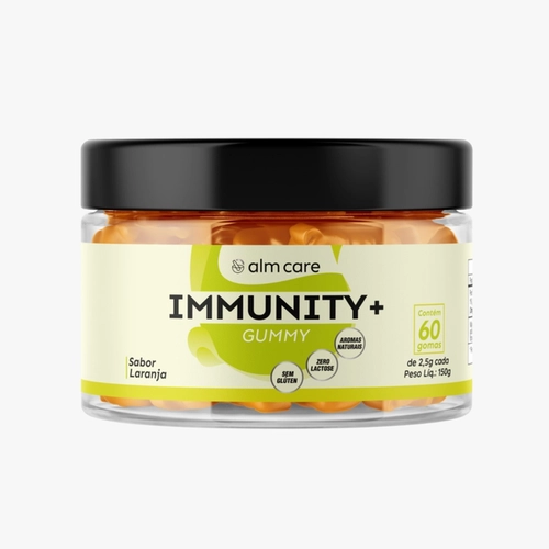 Immunity+ Gummy Almofariz Aumento Da Imunidade 60 Gomas