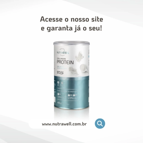 Proteína De Colágeno Neutra, Nutrawell  405g
