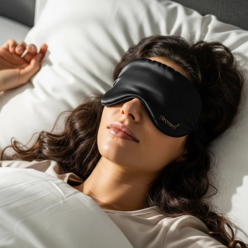 Kit Autocuidado Aromá Máscara de Dormir + Massageador + Scrunchies