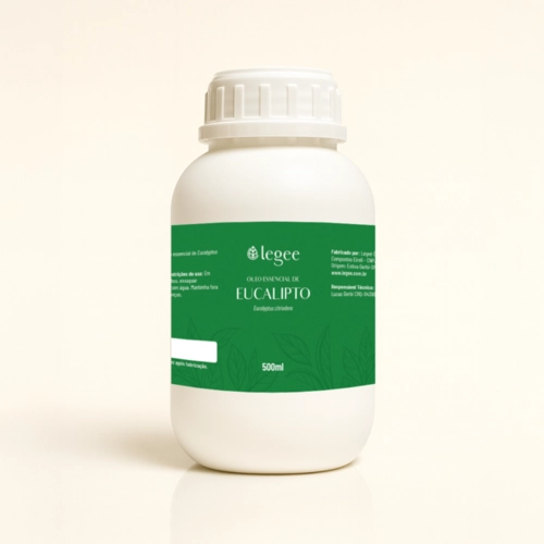 Óleo essencial de Eucalipto (Eucalyptus citriodora) ORGÂNICO NÃO CERTIFICADO - 500mL