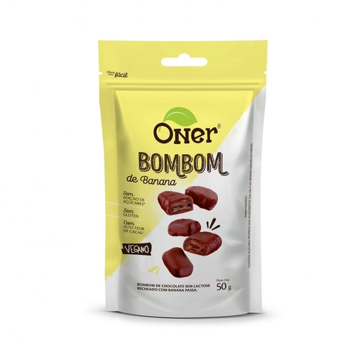 Bombom De Banana Fit Oner 50 G