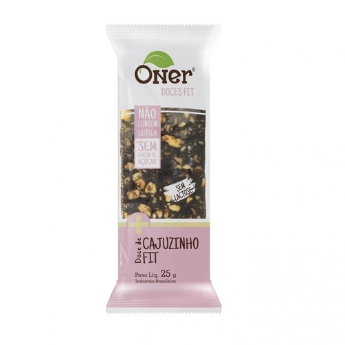 Doce De Cajuzinho Oner 12 Unidades De 25 G