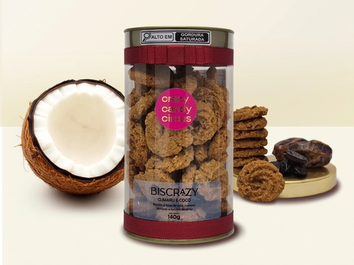 Biscoito Doce Biscrazy Cumaru e Coco 140g
