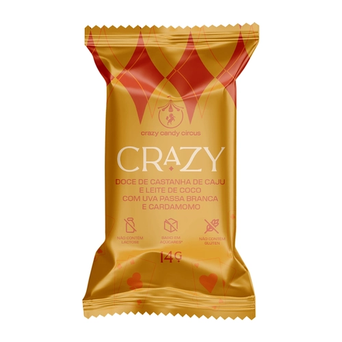 Doce Crazy Cardamomo 14g (Uva Passa com Leite de Coco)