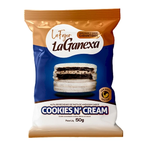 LA FAJOR COOKIES N' CREAM 50G