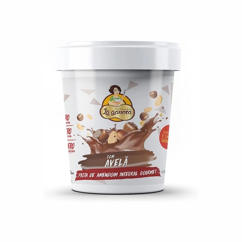 PASTA DE AMENDOIM AVELÃ VEGANA 1KG