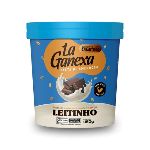 PASTA DE AMENDOIM LEITINHO 1KG