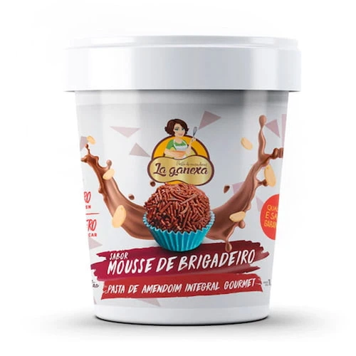 PASTA DE AMENDOIM MOUSSE BRIGADEIRO450G