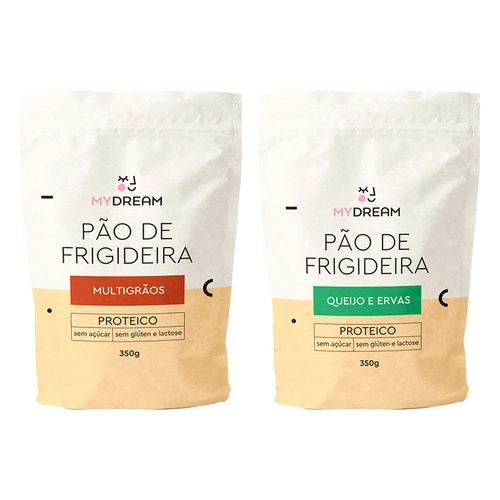 Combo 1 Pão de Queijo e Ervas + 1 Pão de Frigideira Multigrãos com 10% OFF