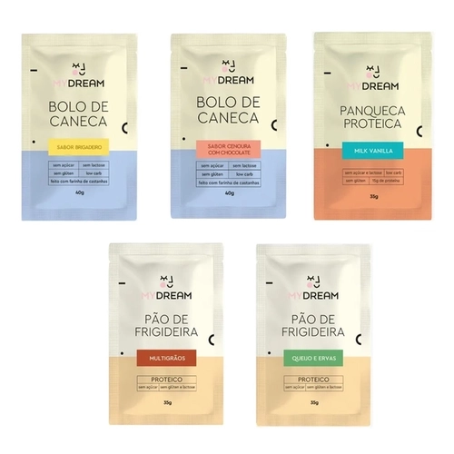 Combo Degustação 7 Sachês Dose Única com 5% OFF