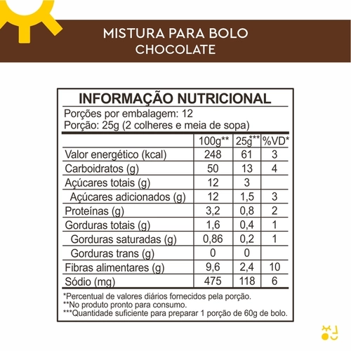 Mistura para Bolo Chocolate
