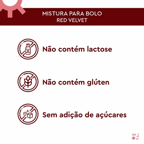 Mistura para Bolo Red Velvet