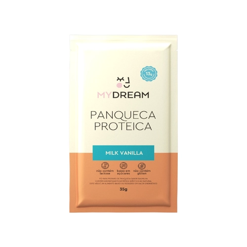 Panqueca Proteica Milk Vanilla  - Sachê Dose Única