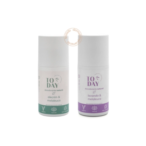 Kit 2 Desodorantes Naturais (lavanda e alecrim)