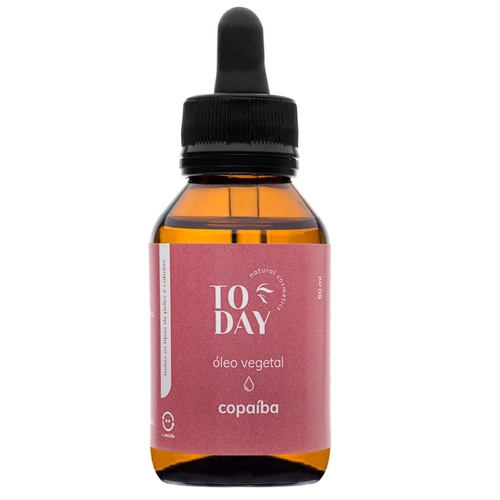 Óleo vegetal de copaiba - puro, natural e vegano - 60 ml