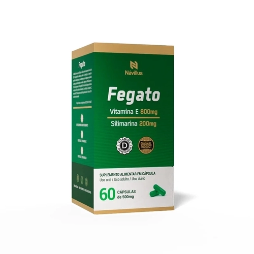 Fegato 60 cápsulas (Gordura no Fígado)